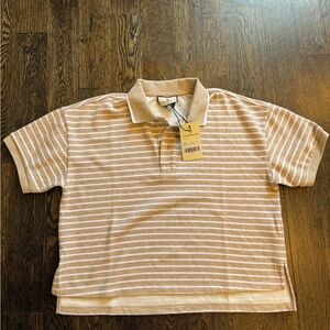 NWT Tuckernuck Pique Holmes Boyfriend Polo